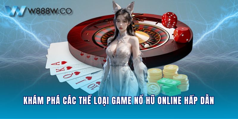 Khám phá các thể loại game nổ hũ online hấp dẫn